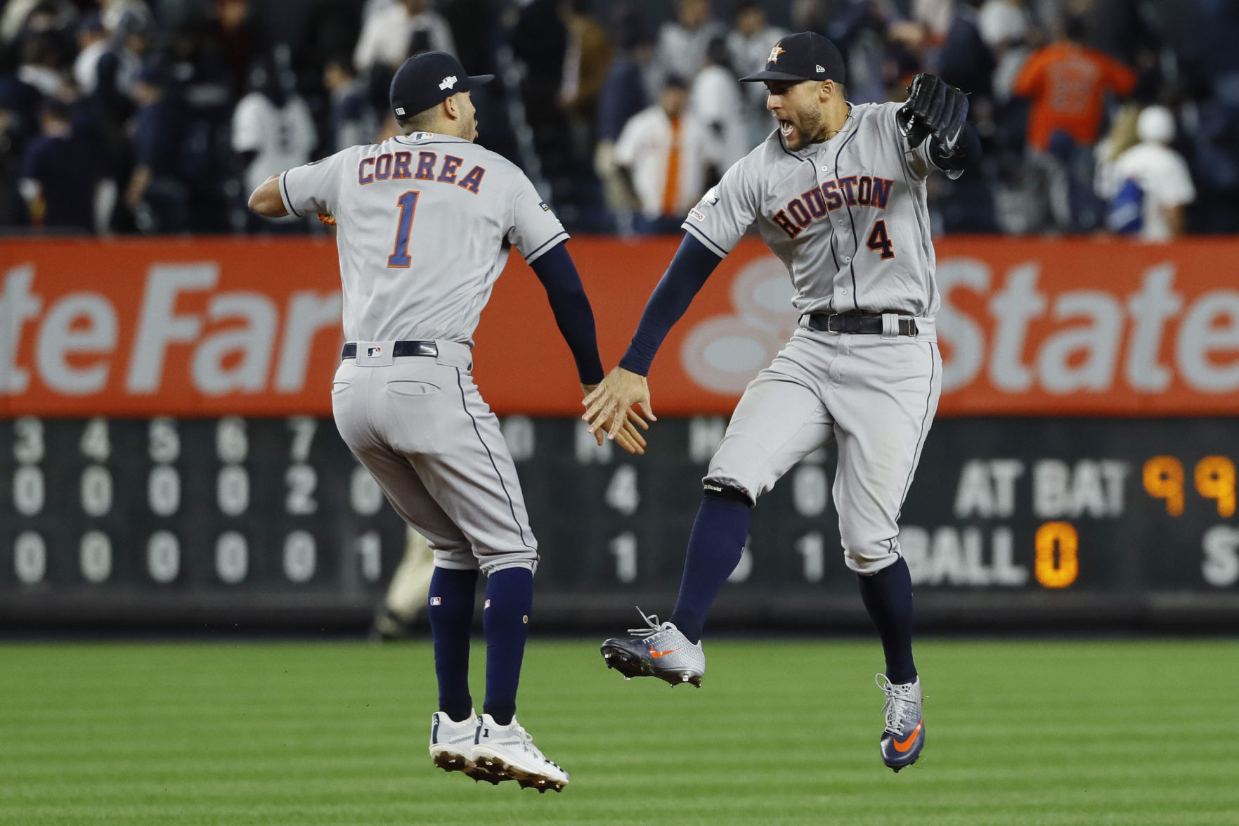 APTOPIX ALCS Astros Yankees Baseball